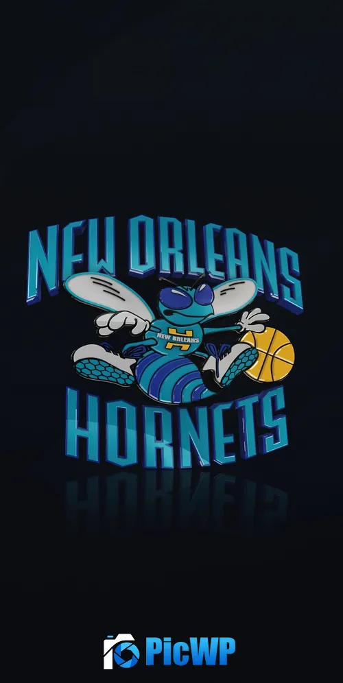 New Orleans Hornets Basketball team 3K Mobile Wallpaper