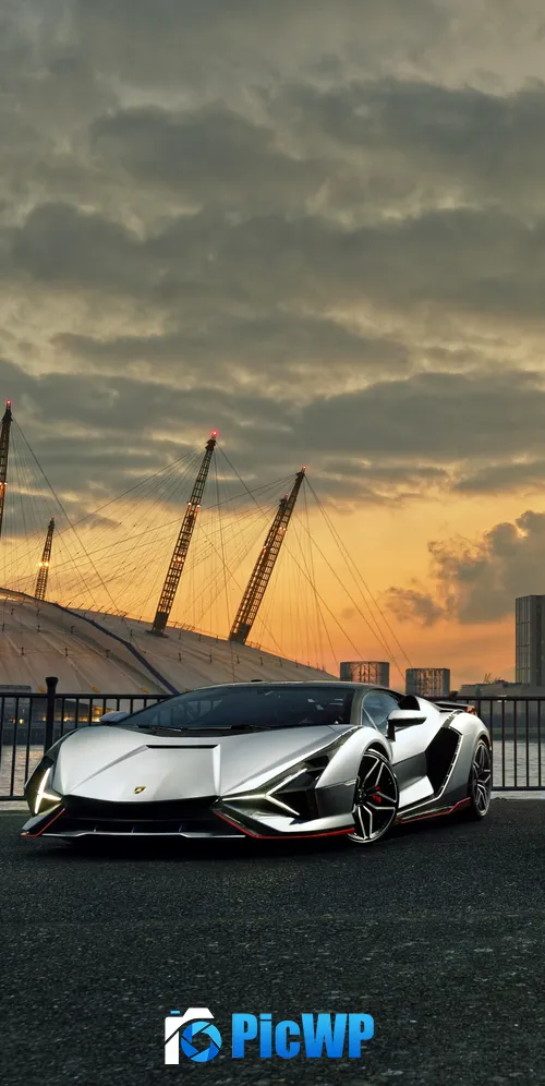 Lamborghini Sián FKP 37 Exotic car 3K Mobile Wallpaper