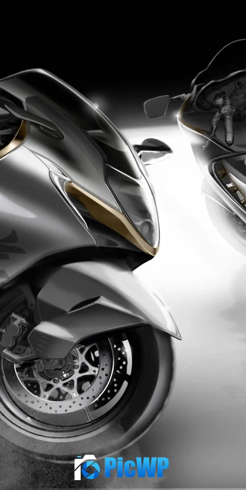 Suzuki Hayabusa Concept design 3K Mobile Wallpaper