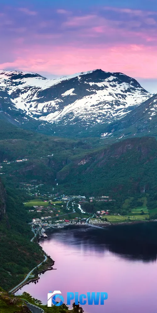 Geiranger Fjord Norway 3K Mobile Wallpaper
