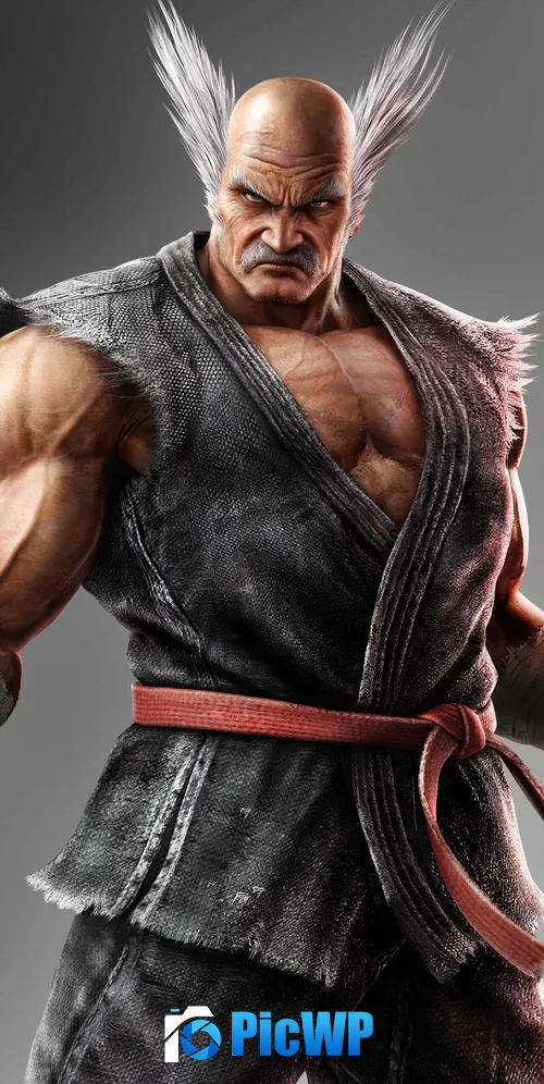 Heihachi Mishima 3K Mobile Wallpaper