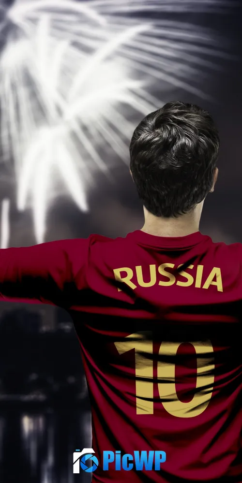 Russia Football player 3K Mobile Wallpaper