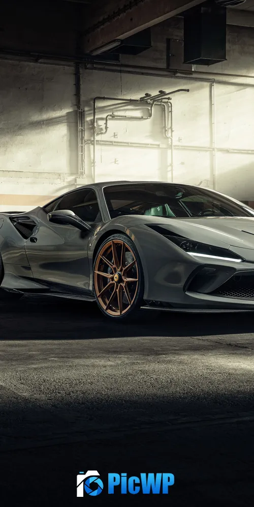Novitec Ferrari F8 Tributo 2021 3K Mobile Wallpaper