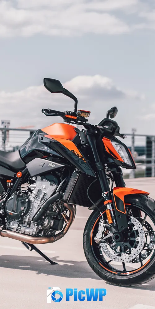 KTM 890 Duke 2021 3K Mobile Wallpaper