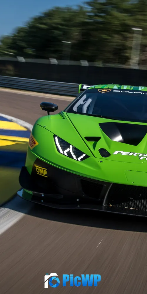Lamborghini Huracan GT3 EVO 2021 3K Mobile Wallpaper