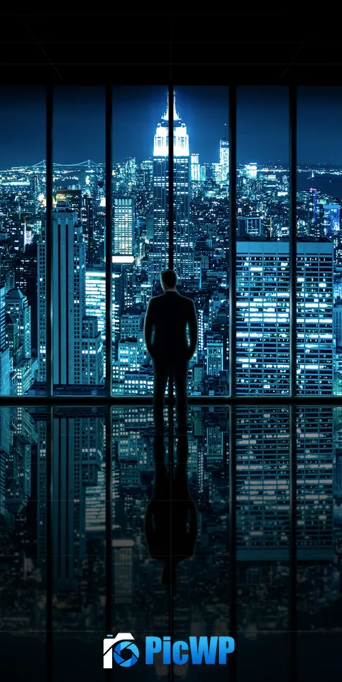 Gotham Cityscape 3K Mobile Wallpaper