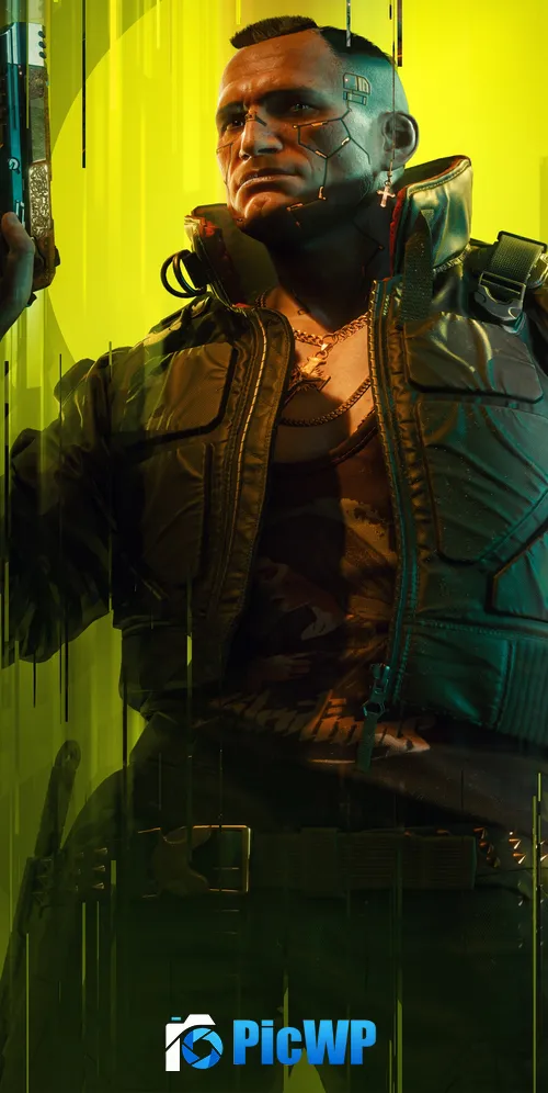 Jaquito Welles Cyberpunk 2077 3K Mobile Wallpaper