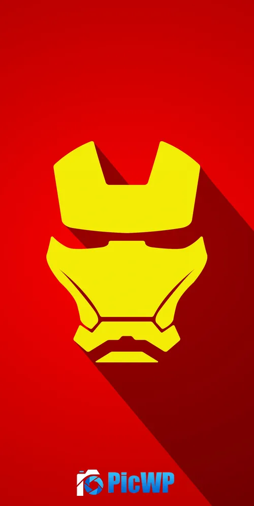 Iron Man Minimalist 3K Mobile Wallpaper