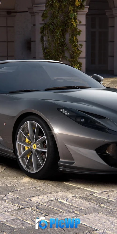 Ferrari 812 GTS 3K Mobile Wallpaper
