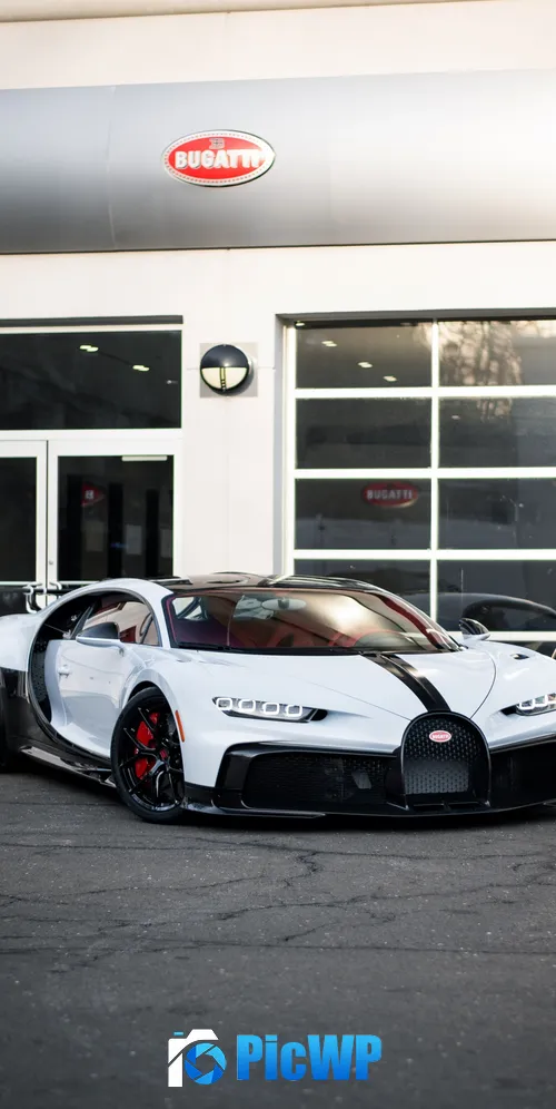 Bugatti Chiron Pur Sport 3K Mobile Wallpaper