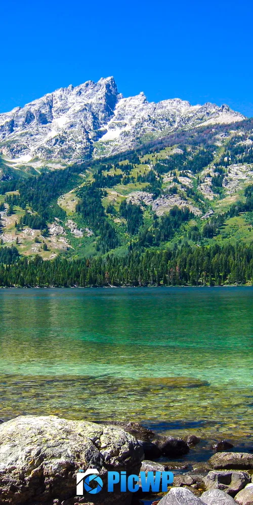 Emerald Lake Grand Teton National Park 3K Mobile Wallpaper