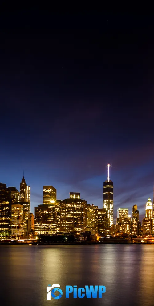 New York City Long exposure 3K Mobile Wallpaper
