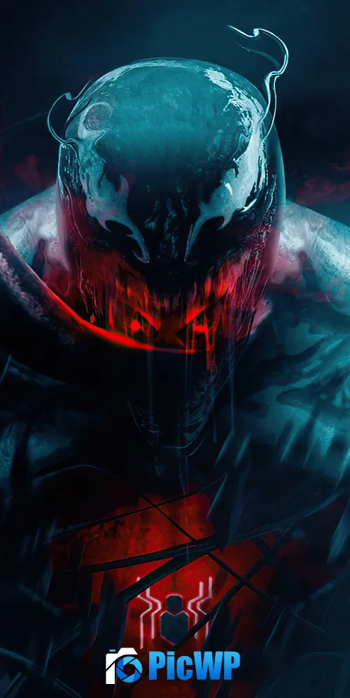Venom Spider-Man 3K Mobile Wallpaper