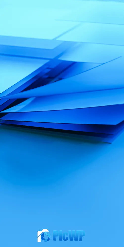 Windows logo Blue 3K Mobile Wallpaper
