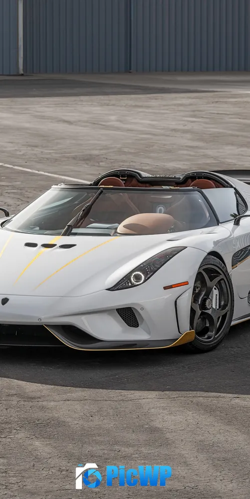 Koenigsegg Regera Plug-In Hybrid 3K Mobile Wallpaper