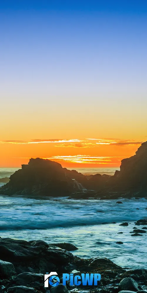 Cape Arago Sunset 3K Mobile Wallpaper