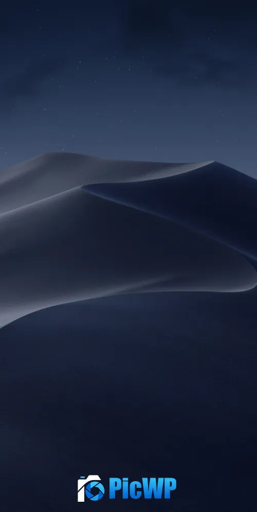 macOS Mojave Dark Mode 3K Mobile Wallpaper