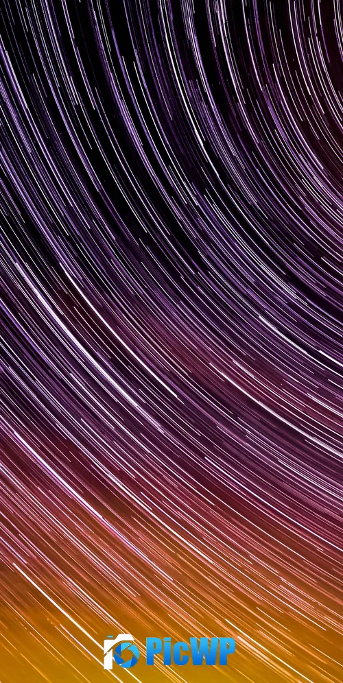 Star Trails Timelapse 3K Mobile Wallpaper