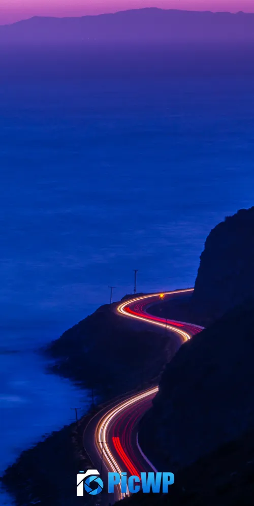Pacific Coast Highway California 3K Mobile Wallpaper