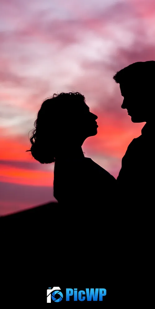 Romantic Couple 3K Mobile Wallpaper