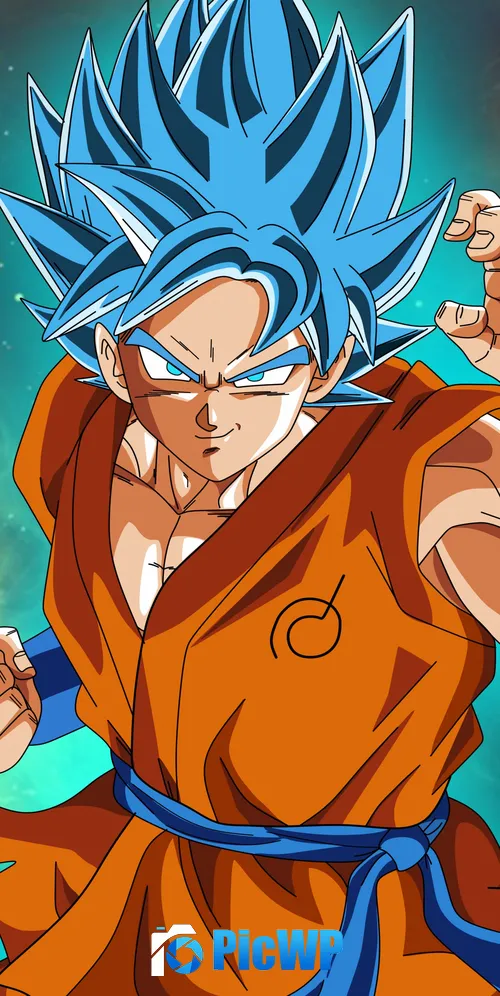 Super Saiyan Blue Kaio-ken Dragon Ball Super 3K Mobile Wallpaper