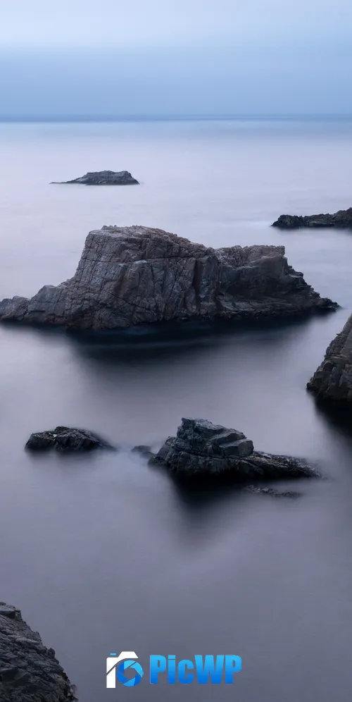 Coastline Horizon 3K Mobile Wallpaper