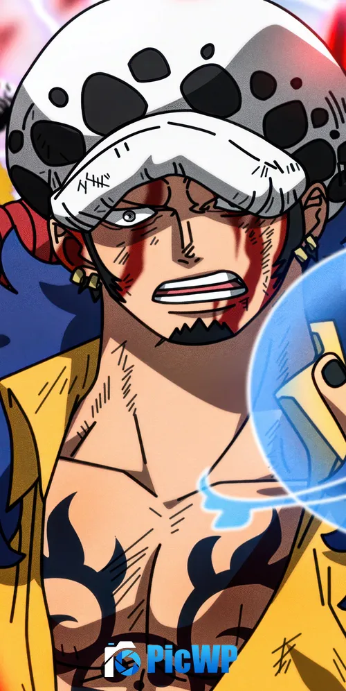 Trafalgar Law 3K Mobile Wallpaper