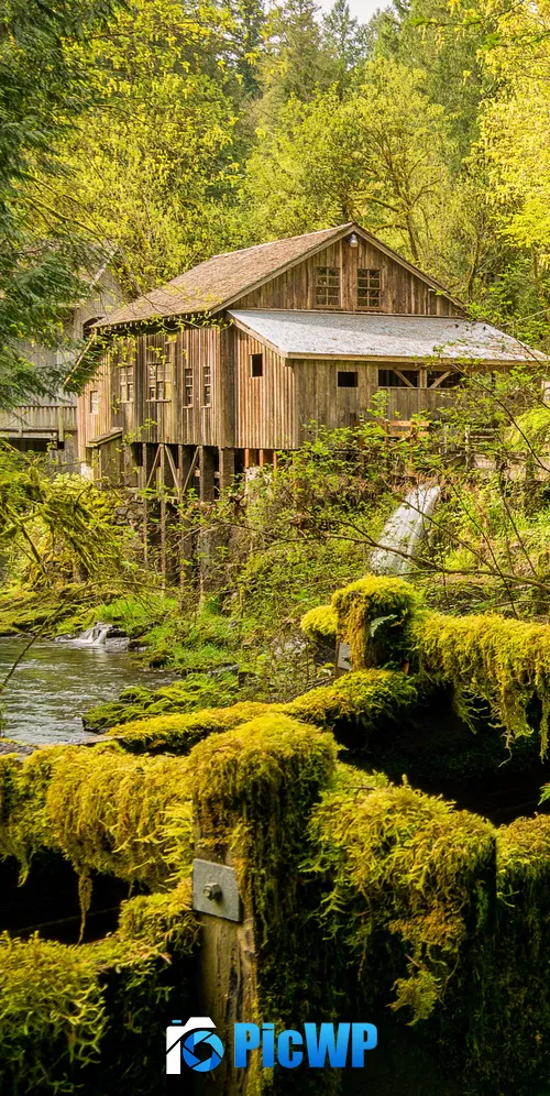Cedar Creek Grist Mill Woodland 3K Mobile Wallpaper