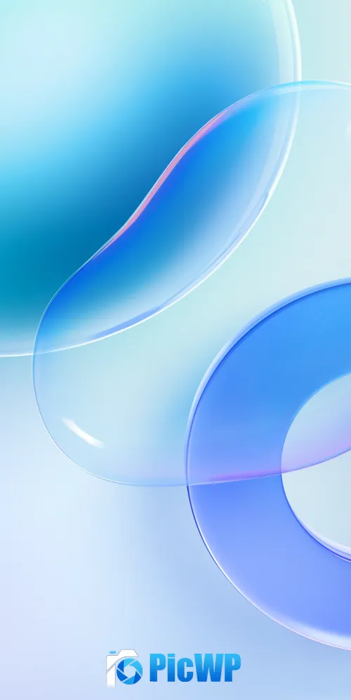 Pastel blue Aesthetic 3K Mobile Wallpaper
