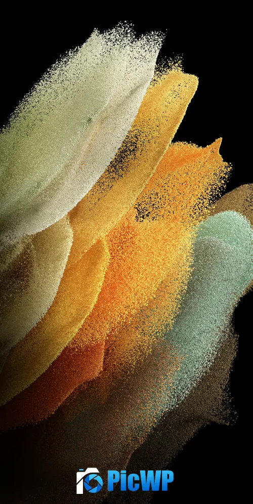 Samsung Galaxy S21 Yellow 3K Mobile Wallpaper