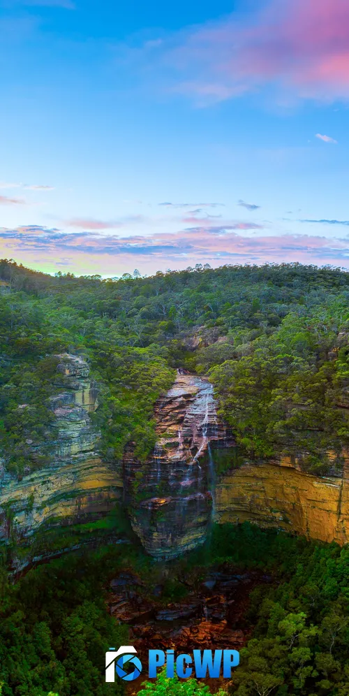 Wentworth Falls Blue mountains 3K Mobile Wallpaper