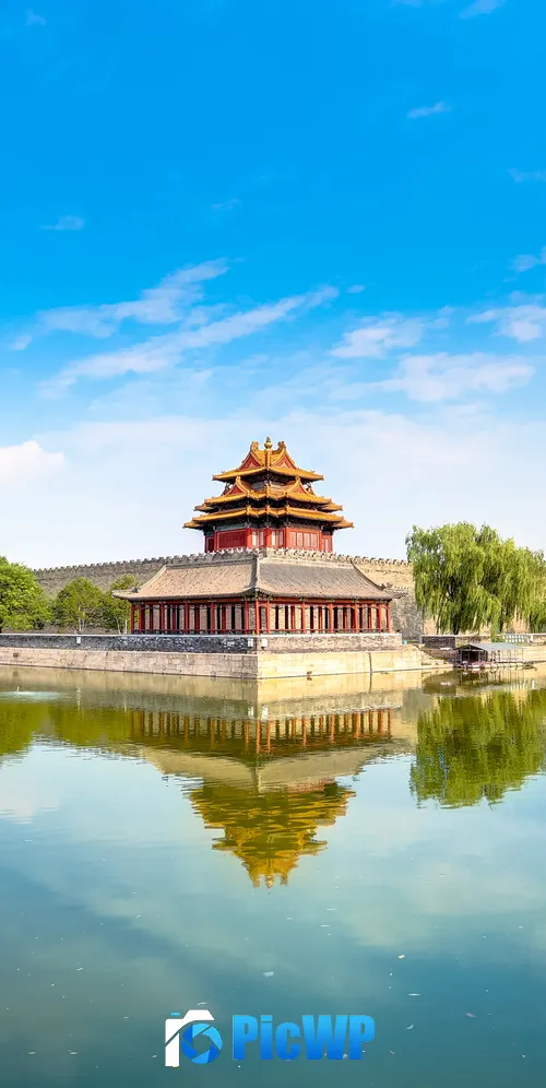 Forbidden City China 3K Mobile Wallpaper