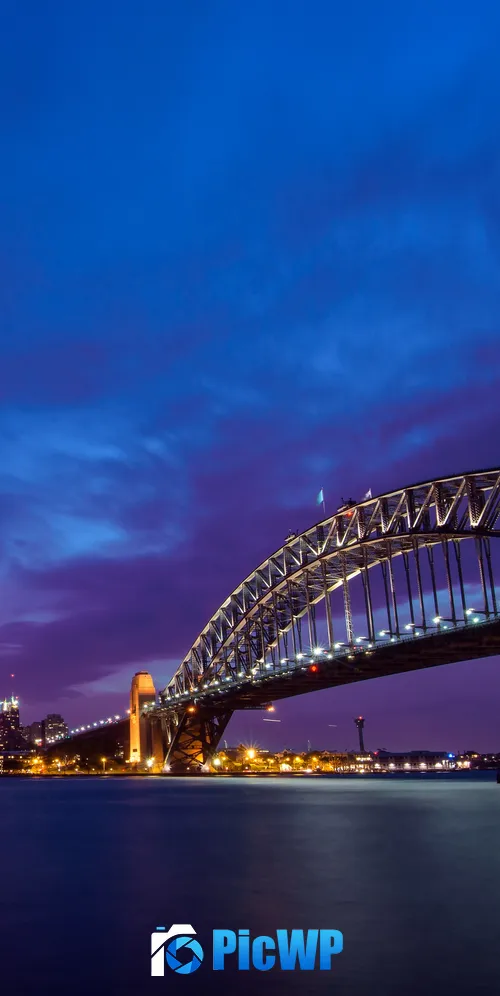 Sydney Harbour Bridge Sydney Opera House 3K Mobile Wallpaper