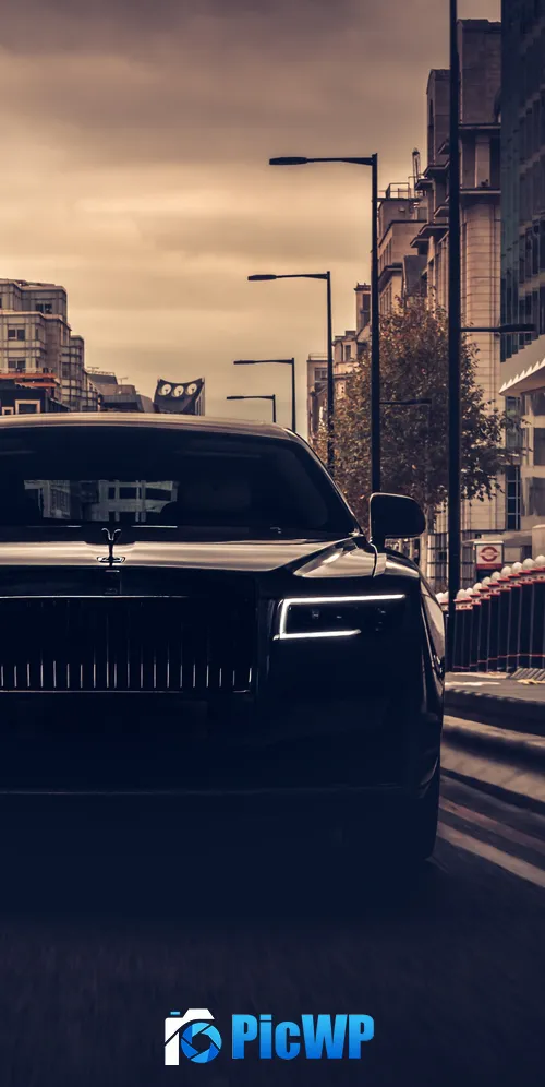 Rolls-Royce Ghost Dark 3K Mobile Wallpaper