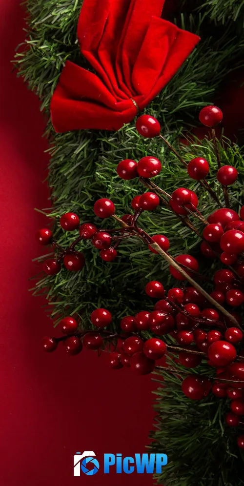 Christmas decoration Christmas background 3K Mobile Wallpaper
