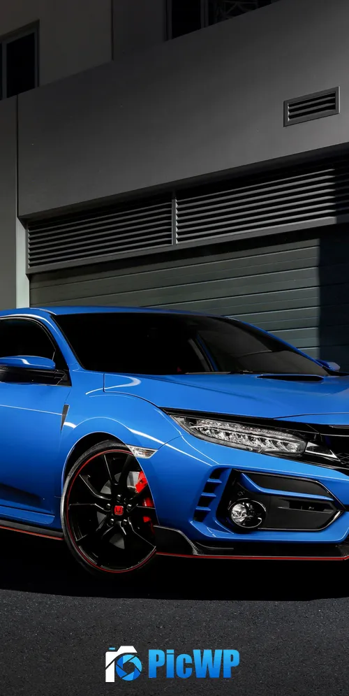 Honda Civic Type R 2021 3K Mobile Wallpaper