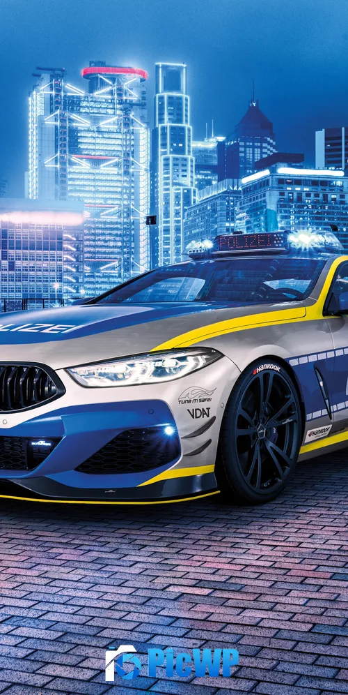 BMW AC Schnitzer ACS8 Polizei Tune it! Safe! Concept 3K Mobile Wallpaper