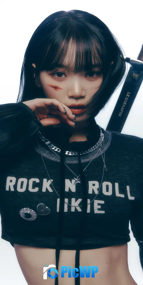 Kim Chaewon Le Sserafim 3K Mobile Wallpaper