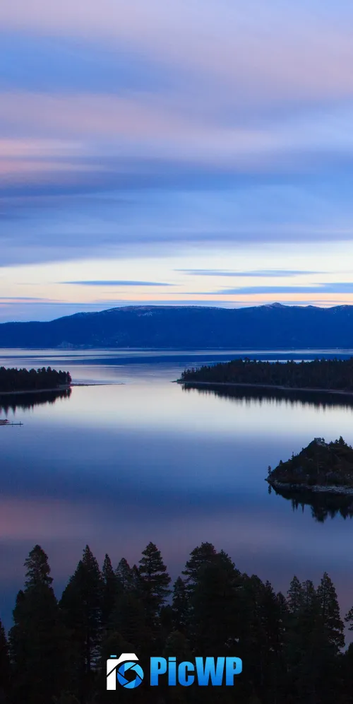 Emerald Bay Lake Tahoe 3K Mobile Wallpaper