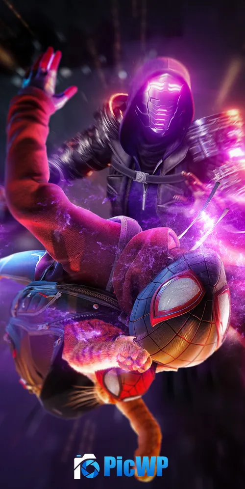 Marvel's Spider-Man: Miles Morales 3K Mobile Wallpaper
