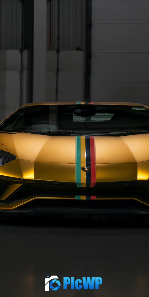 Lamborghini Aventador 3K Mobile Wallpaper