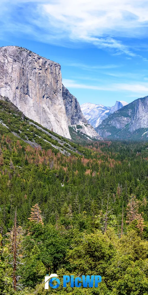 Yosemite National Park Mountains 3K Mobile Wallpaper