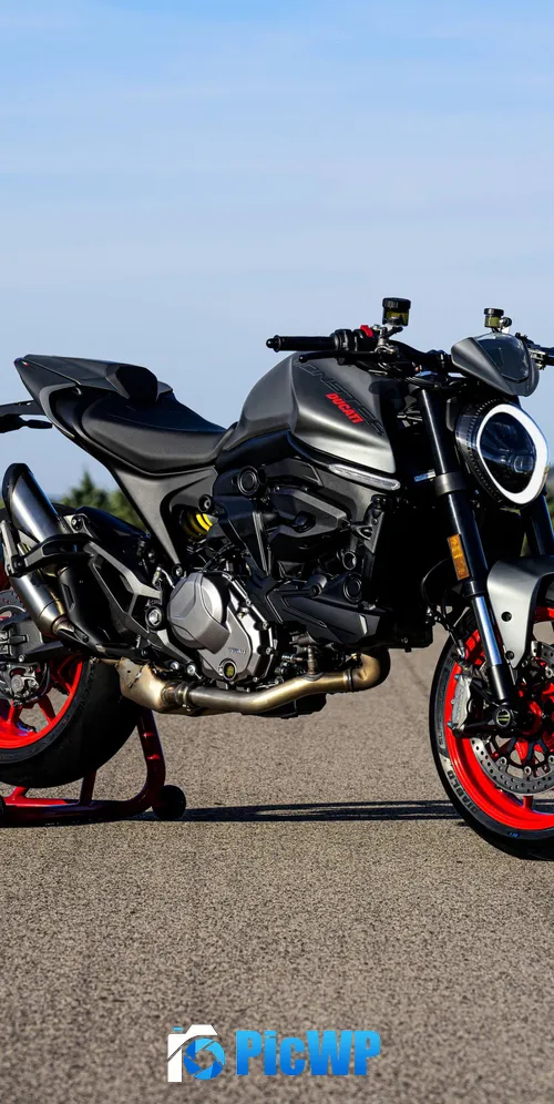 Ducati Monster Performance bike 3K Mobile Wallpaper