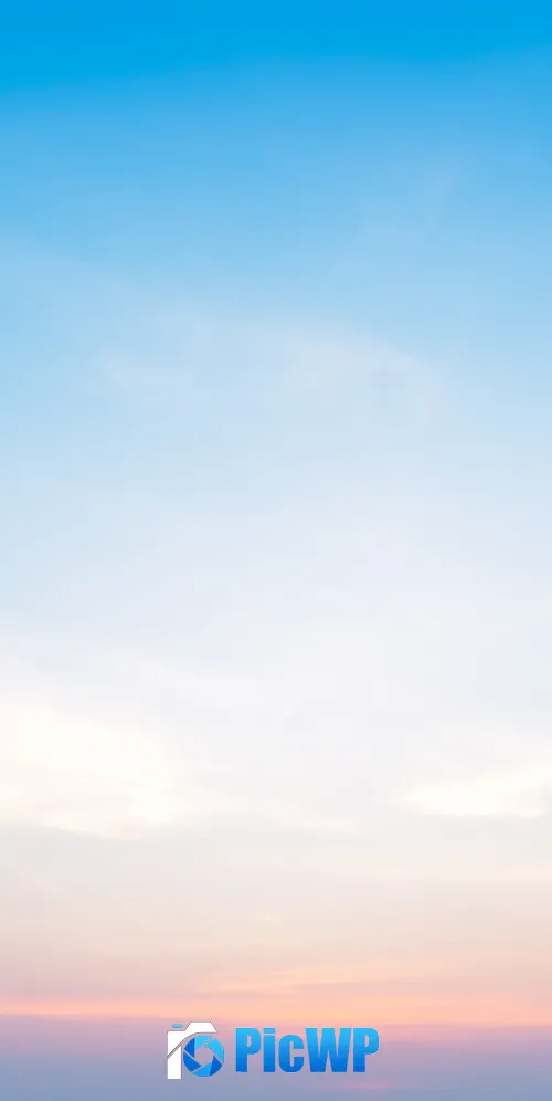 Sunrise Blue Sky 3K Mobile Wallpaper