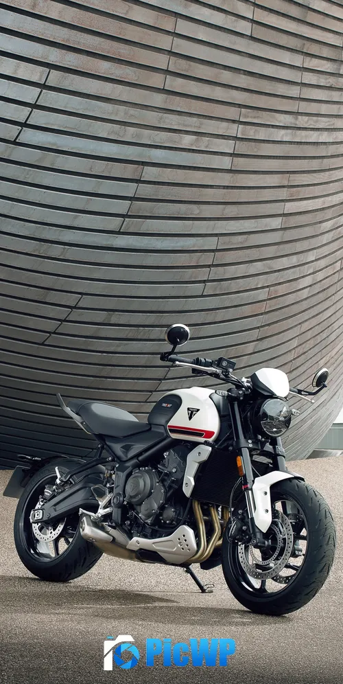 Triumph Trident 660 Nakes 3K Mobile Wallpaper