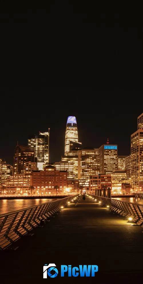San Francisco City Cityscape 3K Mobile Wallpaper