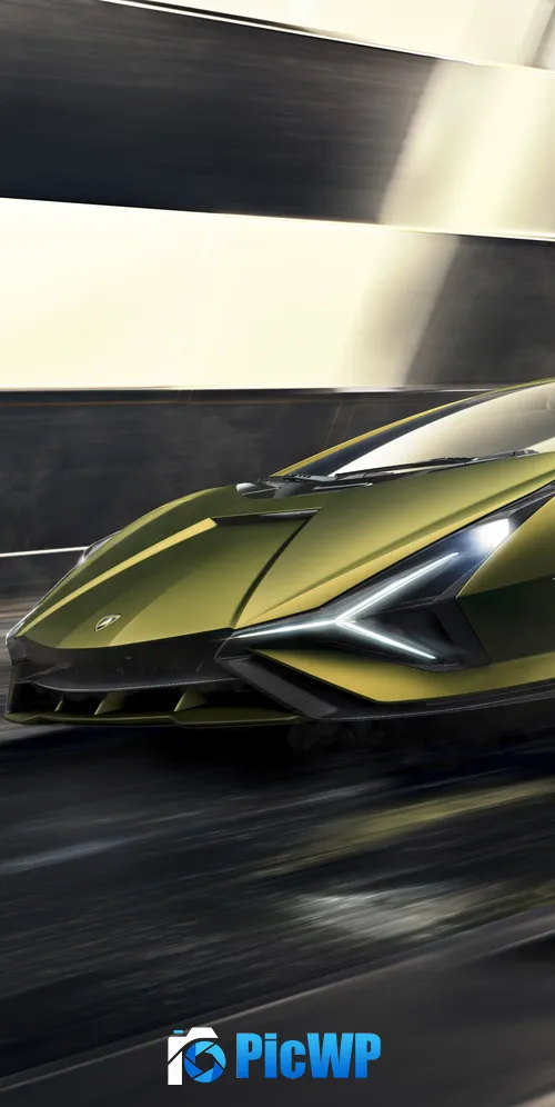 Lamborghini Sián FKP 37 Supercars 3K Mobile Wallpaper