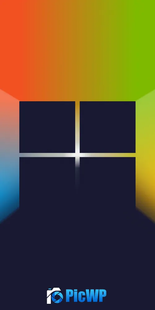 Windows Logo 3K Mobile Wallpaper