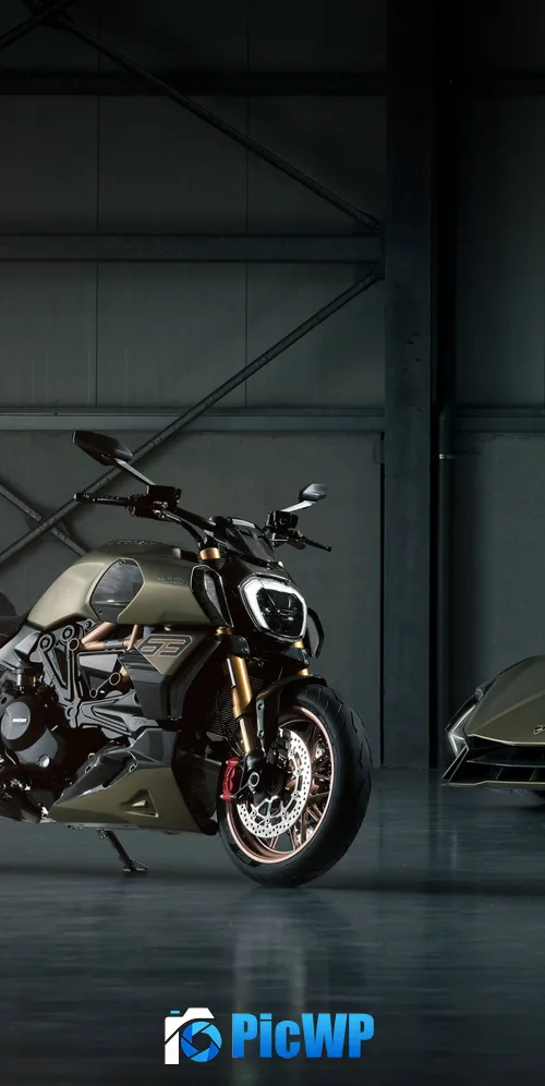 Ducati Diavel 1260 Lamborghini 3K Mobile Wallpaper