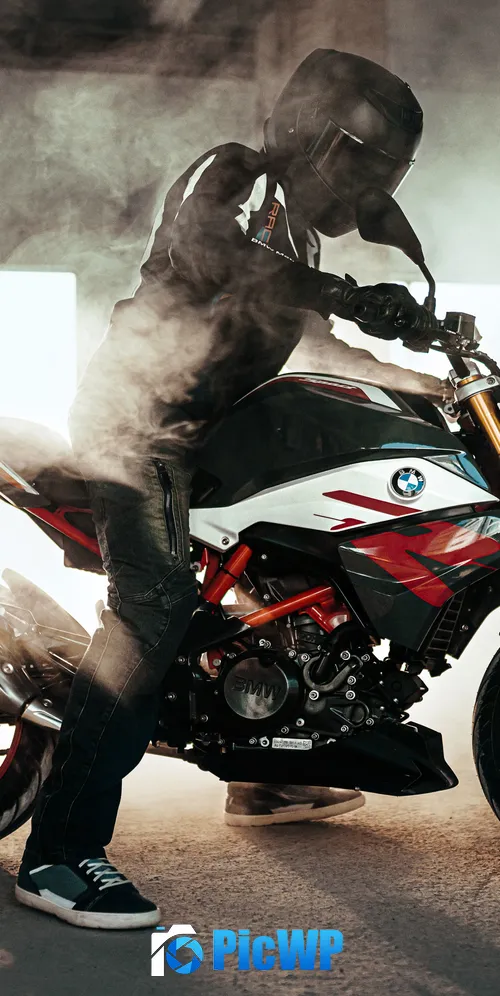 BMW G310R Drift 3K Mobile Wallpaper
